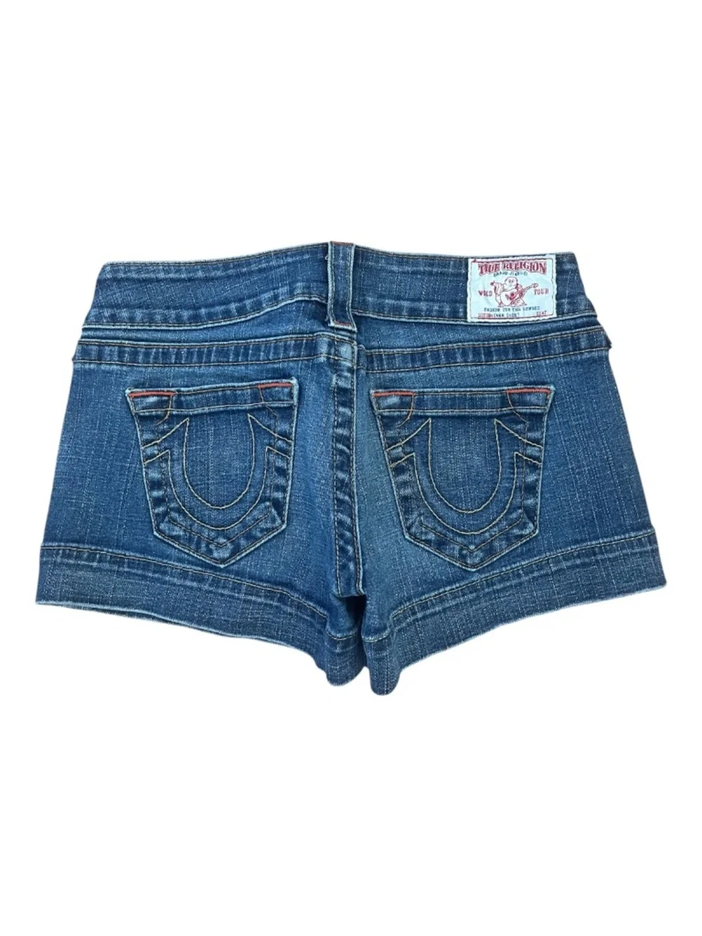 True Religion Emma Short Denim Shorts
